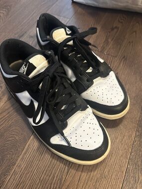 Nike Dunk Low Panda Black and White Sneakers